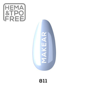 MAKEAR Lakier hybrydowy Glow In The Dark 811 8ml