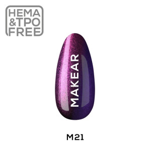 MAKEAR Lakier hybrydowy Illusion M21 8ml