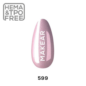 MAKEAR Lakier hybrydowy Princess 599 8ml