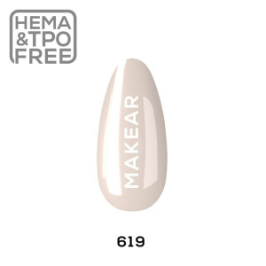 MAKEAR Lakier hybrydowy Regular 619 Groom 8ml