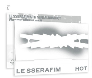 LE SSERAFIM - 5th mini album 'HOT' (Weverse Albums ver.)
