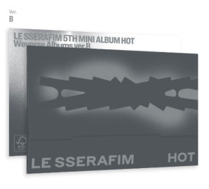 LE SSERAFIM - 5th mini album 'HOT' (Weverse Albums ver.)