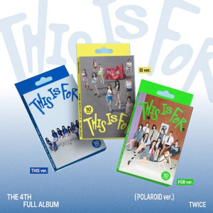 TWICE - 4th Full Album [THIS IS FOR] (POLAROID VER.)