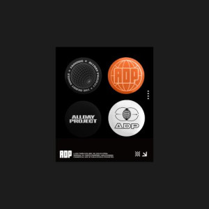 ALLDAY PROJECT PIN BUTTON SET -'FAMOUS' OFFICIAL MERCH