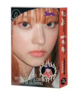 NewJeans - 1ST SINGLE ALBUM OMG wydanie Message Card wersja HAERIN