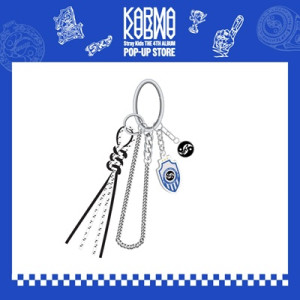 Stray Kids - OFFICIAL MD [KARMA POP-UP] CEREMONY METAL KEYRING