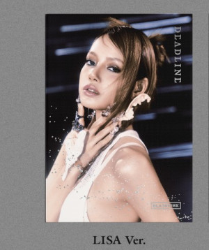 BLACKPINK - 3rd mini album [DEADLINE] (SILVER Ver.) (Digipack Ver.) Lisa ver