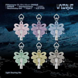 P1Harmony - 9th mini album [UNIQUE] (Light Keyring Ver.) (Limited Ver.)