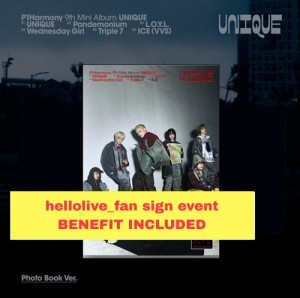 P1Harmony - 9th mini album [UNIQUE] (Photobook Ver.)