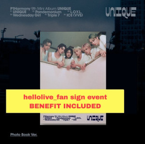 P1Harmony - 9th mini album [UNIQUE] (Photobook Ver.)