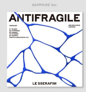 LE SSERAFIM - Album ANTIFRAGILE wydanie COMPACT wersja SAPPHIRE VER