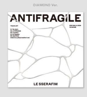 LE SSERAFIM - Album ANTIFRAGILE wydanie COMPACT wersja DIAMOND VER