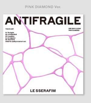 LE SSERAFIM - Album ANTIFRAGILE wydanie COMPACT wersja PINK DIAMOND