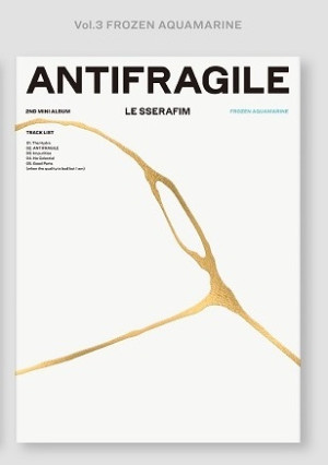 LE SSERAFIM - 2nd Mini Album ANTIFRAGILE wersja AQUAMARINE