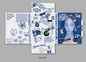 NewJeans - 1ST EP ALBUM New Jeans wydanie Bluebook wersja MINJI