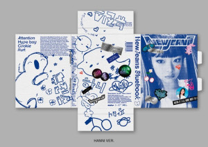 NewJeans - 1ST EP ALBUM New Jeans wydanie Bluebook wersja HANNI