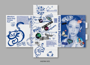 NewJeans - 1ST EP ALBUM New Jeans wydanie Bluebook wersja HAERIN