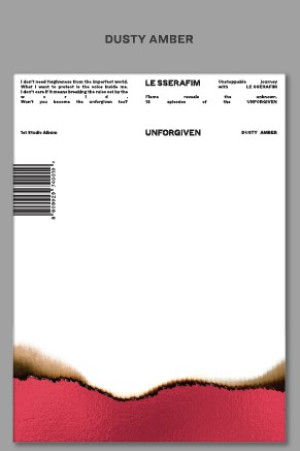 LE SSERAFIM - 1st Studio Album UNFORGIVEN - AMBER VER