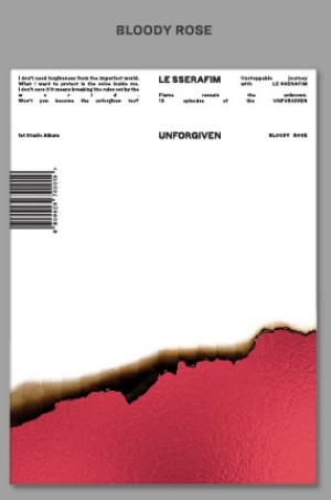 LE SSERAFIM - 1st Studio Album UNFORGIVEN - ROSE VER