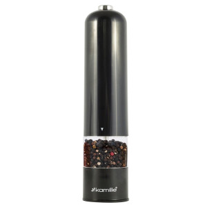 Elegancki młynek elektryczny do pieprzu, soli lub przypraw