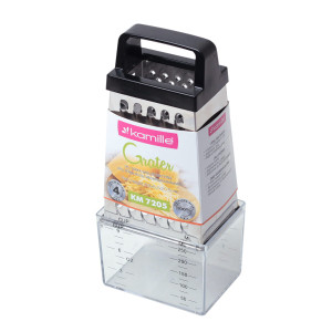 Tarka, szatkownica 4-stronna z pojemnikiem z miarką