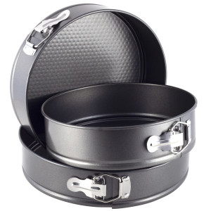 Zestaw 3 tortownic, form do pieczenia 24/26/28 cm NON-STICK