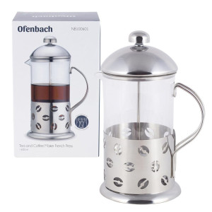 Szklany zaparzacz do herbaty, ziół, kawy 600ml