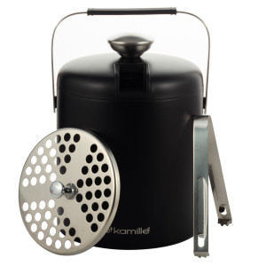 Wiaderko do lodu cooler pojemnik + szczypce