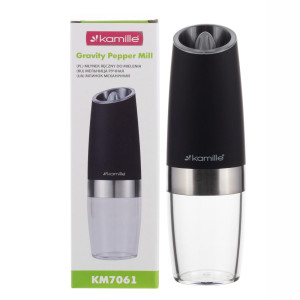 Młynek elektryczny do przypraw z podświetleniem LED