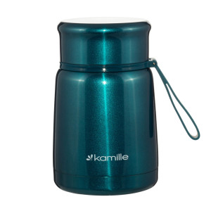 Termos obiadowy, menażka stalowy z łyżeczką 530ml