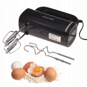 Mikser robot kuchenny ręczny 5 BIEGÓW + 4 końcówki
