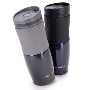 Kubek termiczny, butelka metaliczna galaxy 500ml