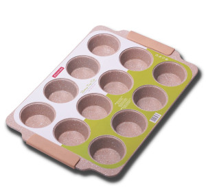 Forma do pieczenia 12 babeczek muffinek stalowa