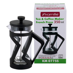 Szklany zaparzacz french press do herbaty, kawy 350ml
