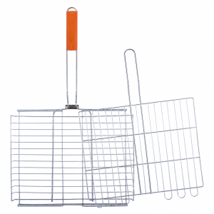 Ruszt do grillowania mięsa, ryb, warzyw z bokami 36cm