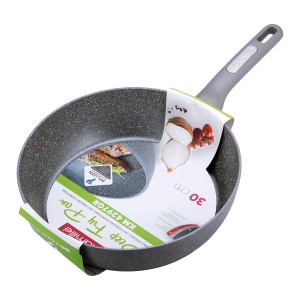 Patelnia głęboka wok granitowa 30cm