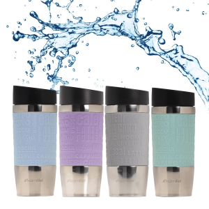 Kubek termiczny z antypoślizgową nakładką 280ml