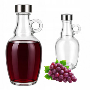 Gąsior do wina baniak na nalewki dama balon na wino z zakrętką 0,5 l Kamille