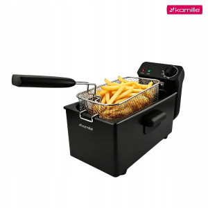 Frytkownica frytownica mocna kompaktowa 3,0 l frytki kurczaki Kamille