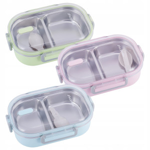 Pojemnik, lunchbox obiadowy dwukomorowy 650ml