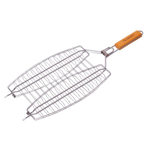 Podwójny ruszt do grillowania ryb 25cm