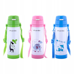 Kubek teremiczny, bidon dla dzieci z nadrukiem 500ml