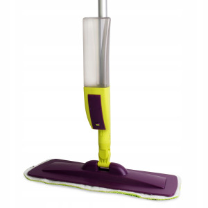 Mop płaski z mimkrofibry ze spryskiwaczem