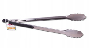 Szczypce łapki do sałatek mięsa antypoślizgowe z blokadą 35,5cm