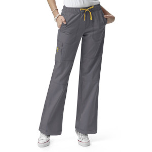 Four Stretch Women's Sporty Cargo Trousers (Colours: Pewter, Clothing Size: S, Leg length: Tall 83cm)