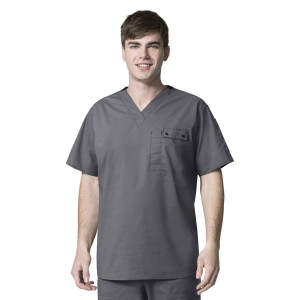 WonderFLEX Men's Honor Utility Top (Colours: Pewter, Clothing Size: XXL)
