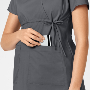 WonderWORK Maternity Top (Colours: Pewter, Clothing Size: XXL)