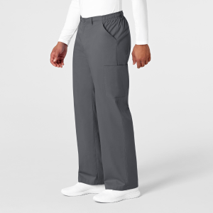 WonderWORK Mens Cargo Trousers (Colours: Pewter, Clothing Size: S, Leg length: Regular 78cm)