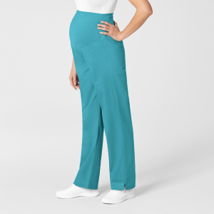 WonderWORK Maternity Trousers (Colours: Teal, Clothing Size: XS)