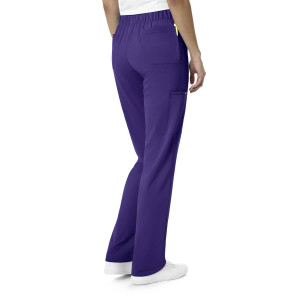 WonderWink HP Women's Hybrid Trousers (Colours: Grape, Clothing Size: S, Leg length: Regular 73cm)